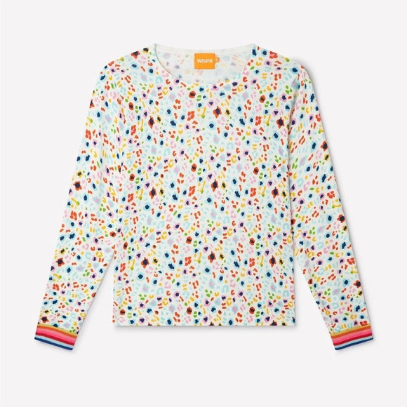 Brodie Cashmere Sweaters - WISPR BY Brodie leopard colorful jumper sweater